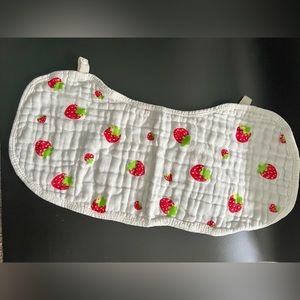 Burpy bib: Burp cloth and bib! 100% muslin. Comparable to Aden +Anais burpy bib